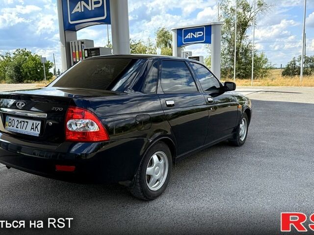Черный ВАЗ Priora, объемом двигателя 1.6 л и пробегом 125 тыс. км за 3100 $, фото 5 на Automoto.ua