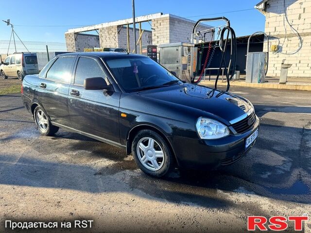 Чорний ВАЗ Priora, об'ємом двигуна 1.6 л та пробігом 119 тис. км за 3100 $, фото 1 на Automoto.ua