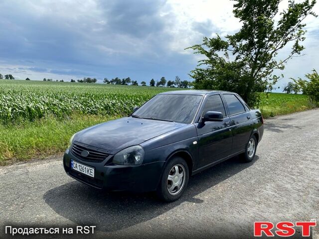 Черный ВАЗ Priora, объемом двигателя 1.6 л и пробегом 215 тыс. км за 2500 $, фото 1 на Automoto.ua
