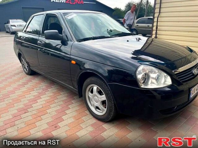 Черный ВАЗ Priora, объемом двигателя 16 л и пробегом 186 тыс. км за 2000 $, фото 1 на Automoto.ua