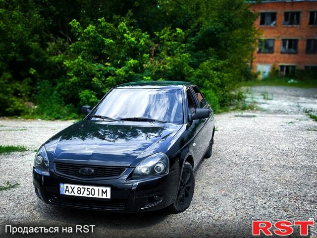 Черный ВАЗ Priora, объемом двигателя 1.6 л и пробегом 300 тыс. км за 3000 $, фото 3 на Automoto.ua