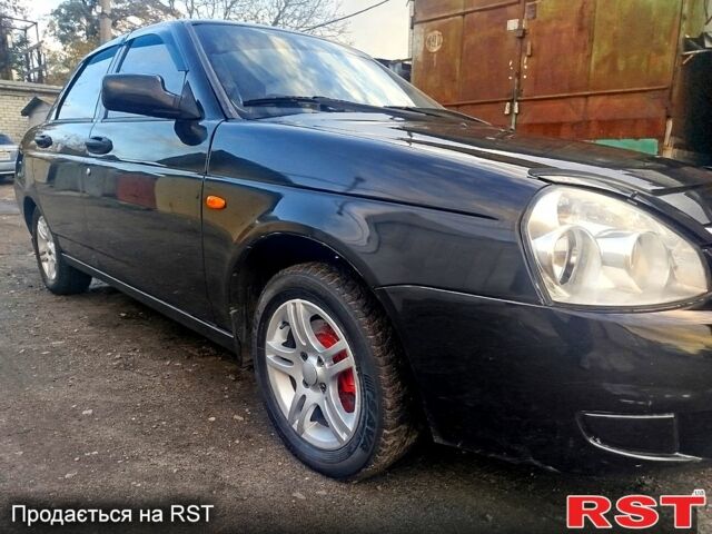 Черный ВАЗ Priora, объемом двигателя 1.6 л и пробегом 142 тыс. км за 2450 $, фото 2 на Automoto.ua