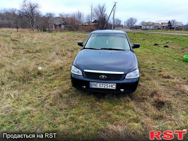 Черный ВАЗ Priora, объемом двигателя 1.6 л и пробегом 185 тыс. км за 2700 $, фото 1 на Automoto.ua