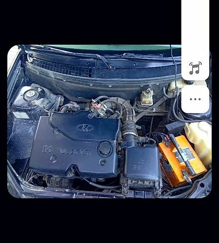 Черный ВАЗ Priora, объемом двигателя 1.6 л и пробегом 250 тыс. км за 2550 $, фото 8 на Automoto.ua