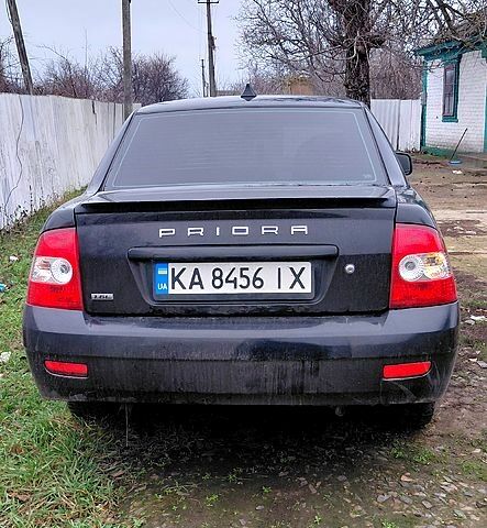 Черный ВАЗ Priora, объемом двигателя 1.6 л и пробегом 300 тыс. км за 3000 $, фото 1 на Automoto.ua
