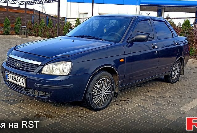 Черный ВАЗ Priora, объемом двигателя 1.6 л и пробегом 203 тыс. км за 2500 $, фото 3 на Automoto.ua