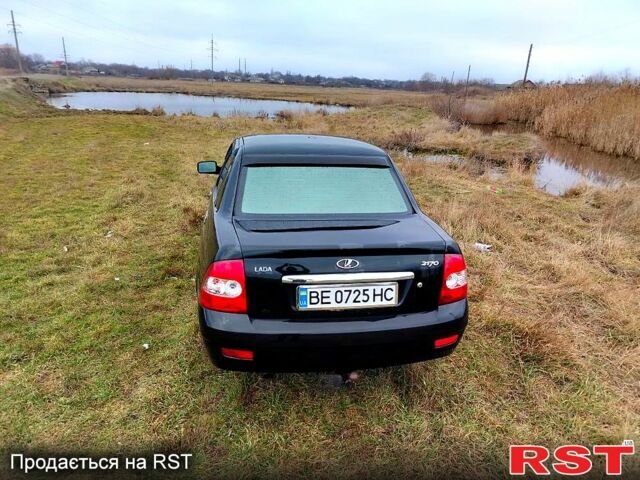 Черный ВАЗ Priora, объемом двигателя 1.6 л и пробегом 185 тыс. км за 2700 $, фото 2 на Automoto.ua