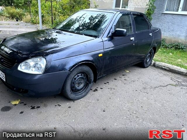 Черный ВАЗ Priora, объемом двигателя 1.6 л и пробегом 222 тыс. км за 1499 $, фото 3 на Automoto.ua