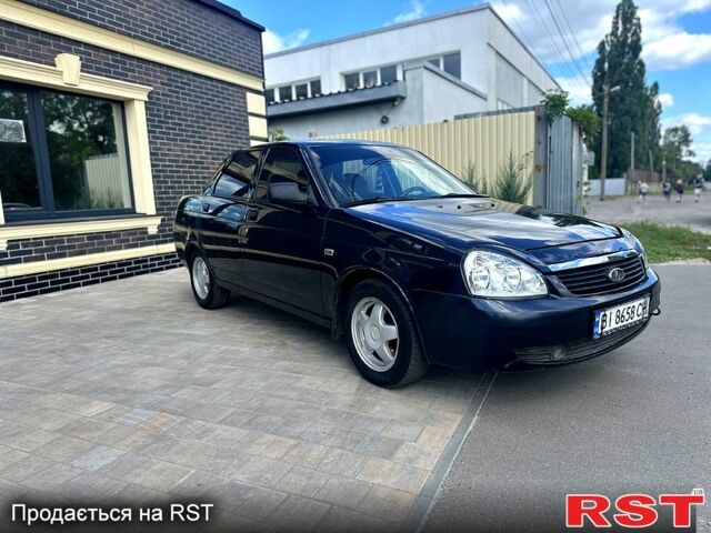 Черный ВАЗ Priora, объемом двигателя 1.6 л и пробегом 175 тыс. км за 2100 $, фото 1 на Automoto.ua