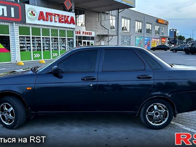 Черный ВАЗ Priora, объемом двигателя 1.6 л и пробегом 268 тыс. км за 3100 $, фото 4 на Automoto.ua
