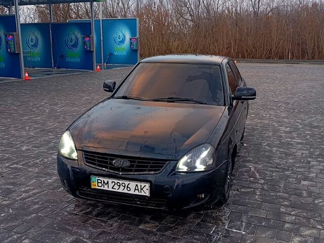 Чорний ВАЗ Priora, об'ємом двигуна 1.6 л та пробігом 300 тис. км за 2000 $, фото 5 на Automoto.ua