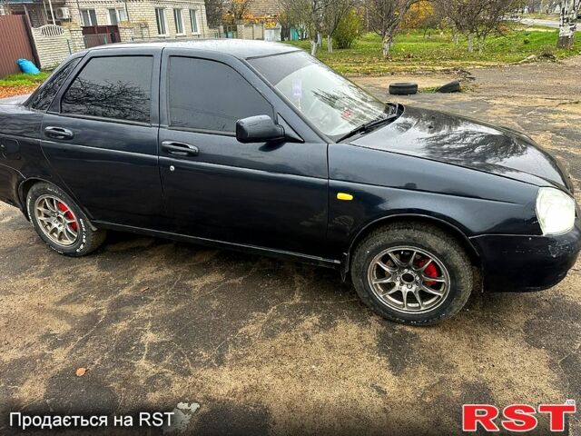 Чорний ВАЗ Priora, об'ємом двигуна 1.6 л та пробігом 275 тис. км за 2000 $, фото 1 на Automoto.ua