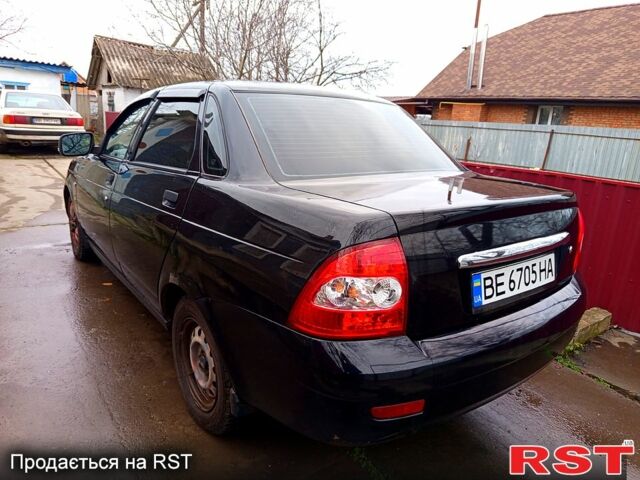 Черный ВАЗ Priora, объемом двигателя 1.6 л и пробегом 170 тыс. км за 2600 $, фото 8 на Automoto.ua