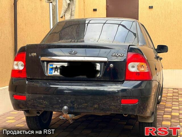 Черный ВАЗ Priora, объемом двигателя 1.6 л и пробегом 253 тыс. км за 1999 $, фото 7 на Automoto.ua