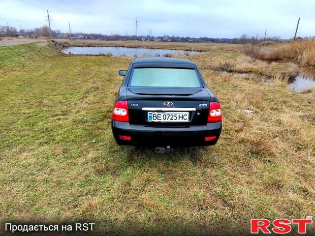 Черный ВАЗ Priora, объемом двигателя 1.6 л и пробегом 185 тыс. км за 2700 $, фото 4 на Automoto.ua