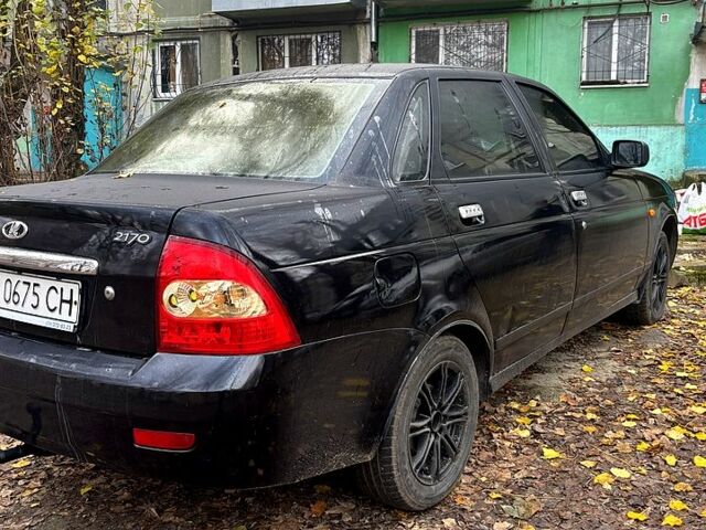 Черный ВАЗ Priora, объемом двигателя 1.6 л и пробегом 232 тыс. км за 1900 $, фото 4 на Automoto.ua