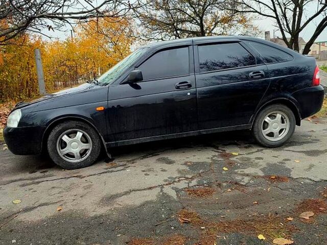 Черный ВАЗ Priora, объемом двигателя 1.6 л и пробегом 60 тыс. км за 4200 $, фото 3 на Automoto.ua