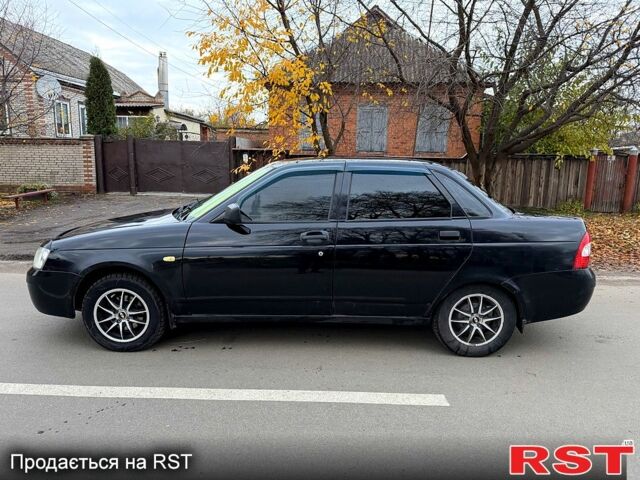 Черный ВАЗ Priora, объемом двигателя 1.6 л и пробегом 185 тыс. км за 2250 $, фото 6 на Automoto.ua