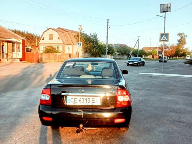 Чорний ВАЗ Priora, об'ємом двигуна 1.6 л та пробігом 130 тис. км за 2700 $, фото 1 на Automoto.ua