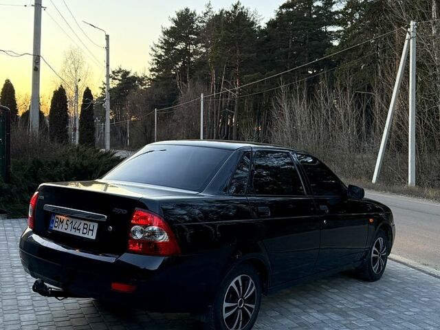 Черный ВАЗ Priora, объемом двигателя 1.6 л и пробегом 131 тыс. км за 3450 $, фото 2 на Automoto.ua