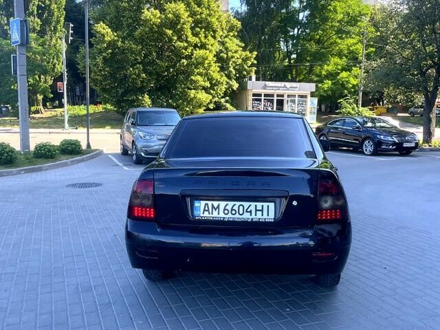 Черный ВАЗ Priora, объемом двигателя 1.6 л и пробегом 0 тыс. км за 2200 $, фото 7 на Automoto.ua
