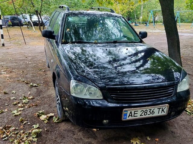 Черный ВАЗ Priora, объемом двигателя 1.6 л и пробегом 170 тыс. км за 3200 $, фото 6 на Automoto.ua