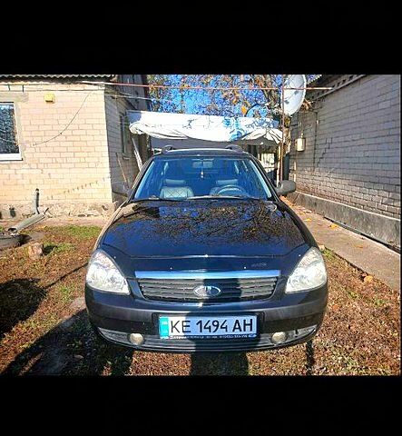 Черный ВАЗ Priora, объемом двигателя 1.6 л и пробегом 96 тыс. км за 3900 $, фото 1 на Automoto.ua