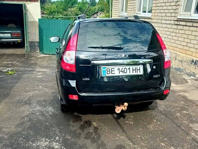 Черный ВАЗ Priora, объемом двигателя 1.6 л и пробегом 68 тыс. км за 4500 $, фото 4 на Automoto.ua