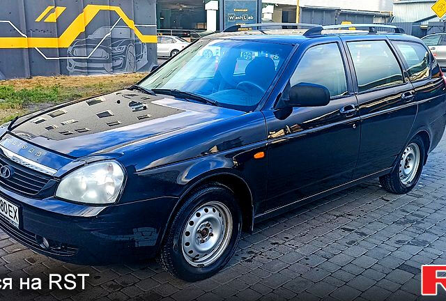 Черный ВАЗ Priora, объемом двигателя 1.6 л и пробегом 170 тыс. км за 3300 $, фото 1 на Automoto.ua