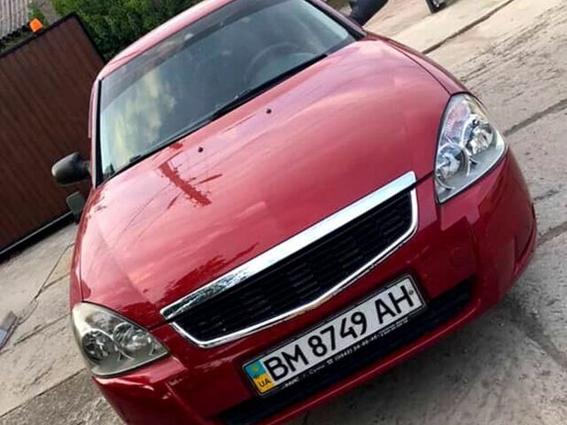 Красный ВАЗ Priora, объемом двигателя 1.6 л и пробегом 200 тыс. км за 2500 $, фото 2 на Automoto.ua