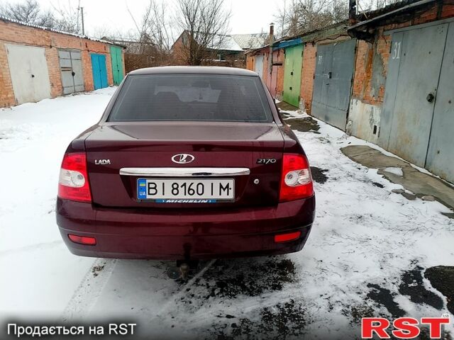 Червоний ВАЗ Priora, об'ємом двигуна 1.6 л та пробігом 320 тис. км за 2500 $, фото 2 на Automoto.ua