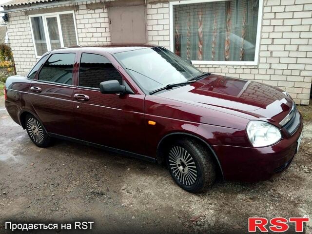 Красный ВАЗ Priora, объемом двигателя 1.6 л и пробегом 60 тыс. км за 3100 $, фото 9 на Automoto.ua