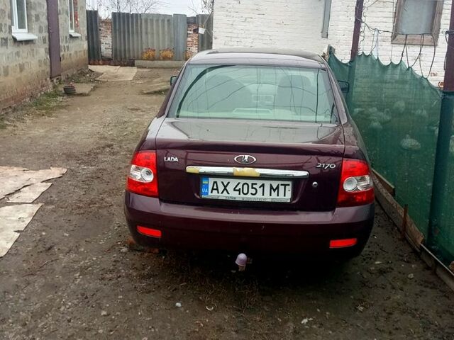 Красный ВАЗ Priora, объемом двигателя 1.6 л и пробегом 190 тыс. км за 4000 $, фото 1 на Automoto.ua