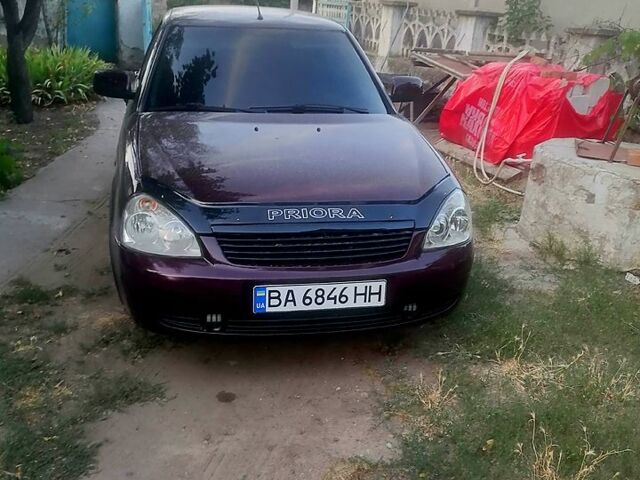 Червоний ВАЗ Priora, об'ємом двигуна 1.6 л та пробігом 195 тис. км за 2850 $, фото 1 на Automoto.ua