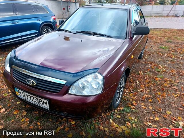 Червоний ВАЗ Priora, об'ємом двигуна 1.6 л та пробігом 171 тис. км за 4000 $, фото 12 на Automoto.ua
