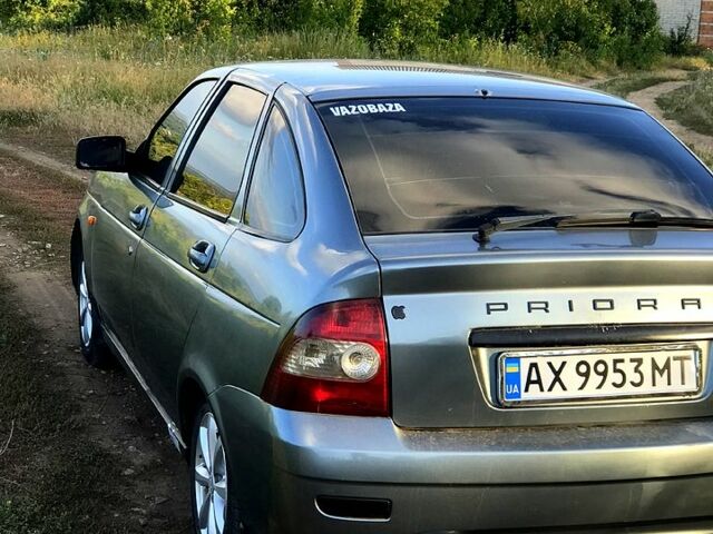 Серый ВАЗ Priora, объемом двигателя 1.6 л и пробегом 235 тыс. км за 3200 $, фото 4 на Automoto.ua
