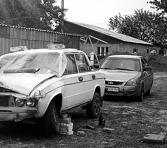 Сірий ВАЗ Priora, об'ємом двигуна 1.6 л та пробігом 200 тис. км за 1700 $, фото 6 на Automoto.ua