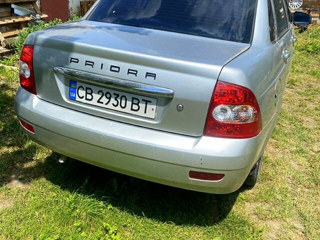 Серый ВАЗ Priora, объемом двигателя 1.6 л и пробегом 160 тыс. км за 1650 $, фото 2 на Automoto.ua