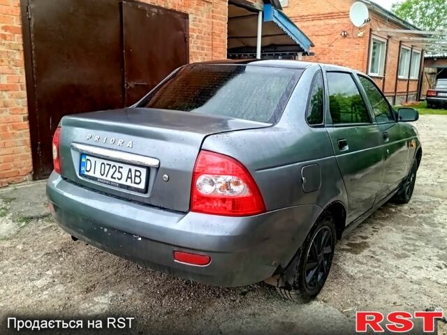 Серый ВАЗ Priora, объемом двигателя 1.6 л и пробегом 136 тыс. км за 1750 $, фото 3 на Automoto.ua