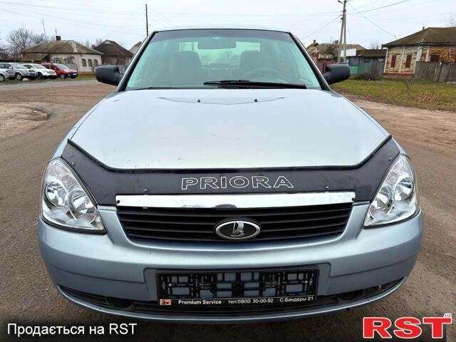 Серый ВАЗ Priora, объемом двигателя 1.6 л и пробегом 229 тыс. км за 2590 $, фото 2 на Automoto.ua