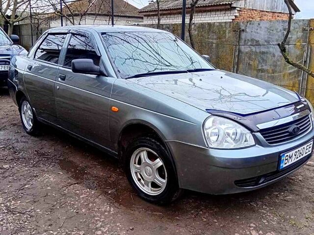 Серый ВАЗ Priora, объемом двигателя 1.6 л и пробегом 170 тыс. км за 2400 $, фото 4 на Automoto.ua