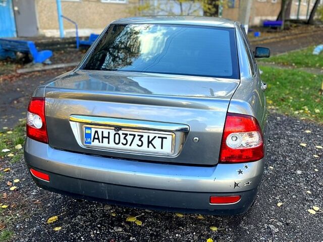 Серый ВАЗ Priora, объемом двигателя 1.6 л и пробегом 134 тыс. км за 2900 $, фото 4 на Automoto.ua