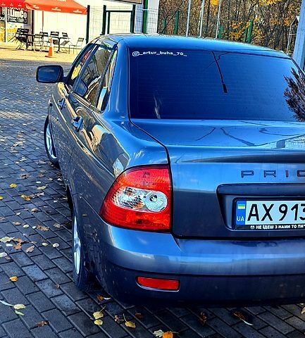 Серый ВАЗ Priora, объемом двигателя 1.6 л и пробегом 225 тыс. км за 3700 $, фото 4 на Automoto.ua