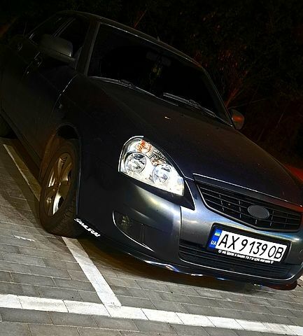Серый ВАЗ Priora, объемом двигателя 1.6 л и пробегом 225 тыс. км за 3700 $, фото 12 на Automoto.ua