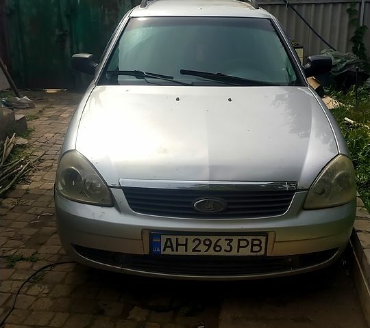 Серый ВАЗ Priora, объемом двигателя 1.6 л и пробегом 190 тыс. км за 2600 $, фото 4 на Automoto.ua