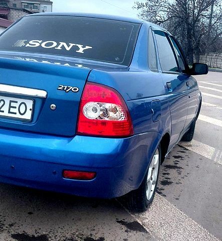 Синій ВАЗ Priora, об'ємом двигуна 1.6 л та пробігом 98 тис. км за 2199 $, фото 6 на Automoto.ua