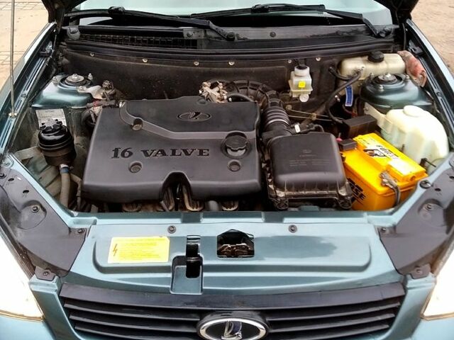 Зеленый ВАЗ Priora, объемом двигателя 1.6 л и пробегом 88 тыс. км за 3850 $, фото 6 на Automoto.ua