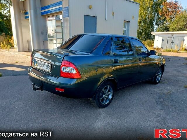 Зеленый ВАЗ Priora, объемом двигателя 1.6 л и пробегом 177 тыс. км за 2400 $, фото 2 на Automoto.ua