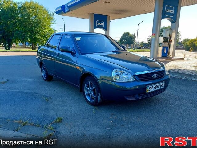 Зеленый ВАЗ Priora, объемом двигателя 1.6 л и пробегом 177 тыс. км за 2400 $, фото 3 на Automoto.ua