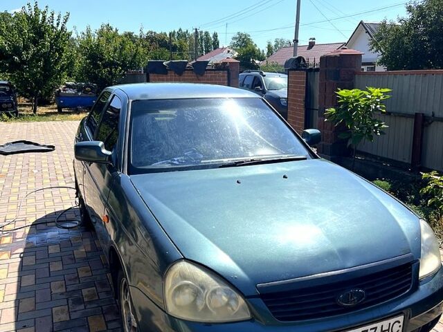 Зеленый ВАЗ Priora, объемом двигателя 1.6 л и пробегом 465 тыс. км за 1450 $, фото 4 на Automoto.ua